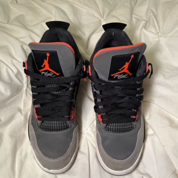 Nike Air Jordan 4 Retro Infrared Gr 8.5 - Picture 7 of 8